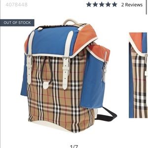 NEW/AUTHENTIC Burberry Travel backpack